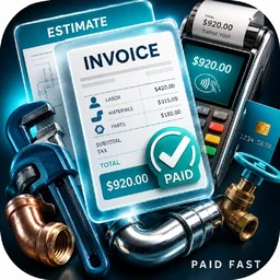 Plumber Invoice & Estimate app icon