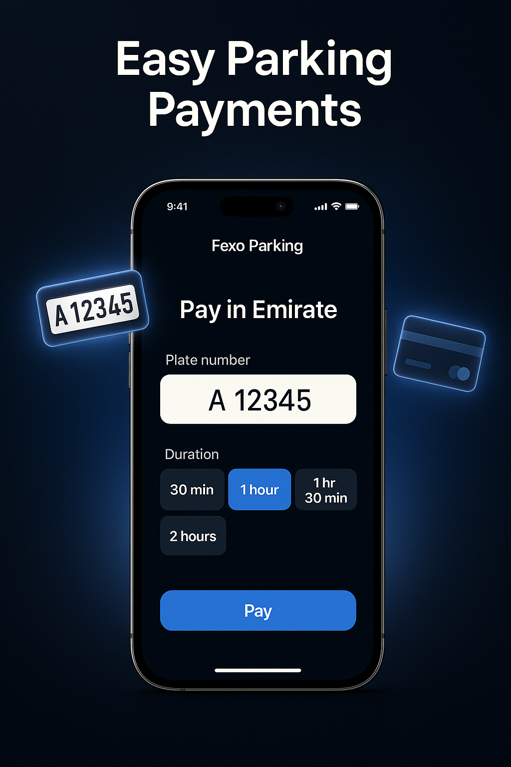 Fexo Parking App screenshot 3 - Developed by Fexo UAE